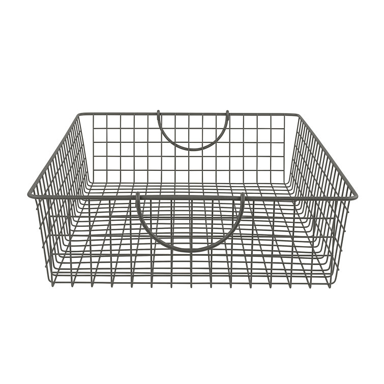 Large wire basket for blankets hot sale